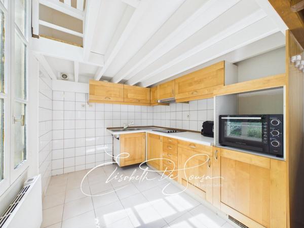 Charmant duplex avec jardinet, à 3 min du RER