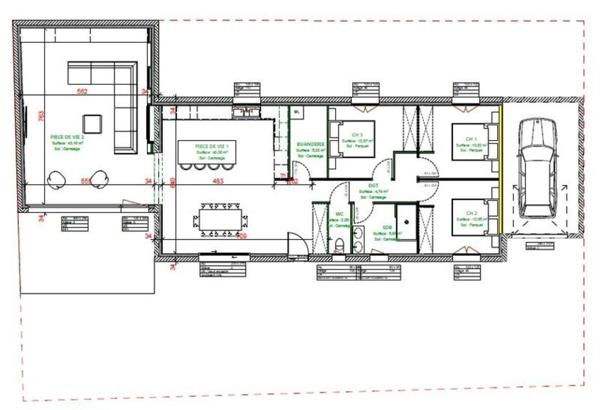 🏡 Maison moderne plain-pied à Orcet (63670 )– Proche Clermont-Ferrand – 134 m² – 405 000 €