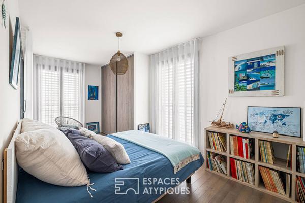 Rooftop en duplex avec vue imprenable sur Lyon dans une résidence de standing