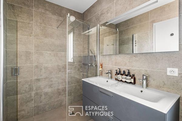 Rooftop en duplex avec vue imprenable sur Lyon dans une résidence de standing