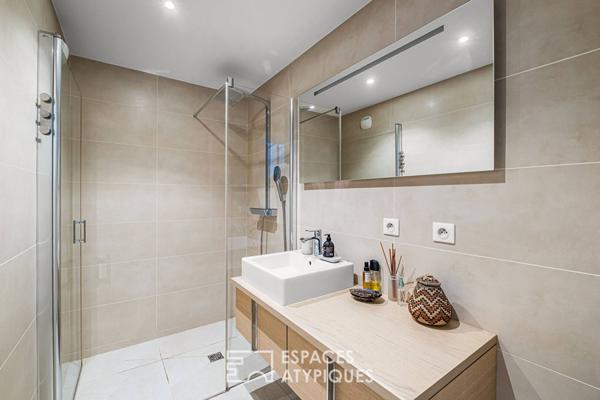 Rooftop en duplex avec vue imprenable sur Lyon dans une résidence de standing