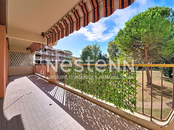 MANDELIEU : 2P SUD a vendre Double garage + cave