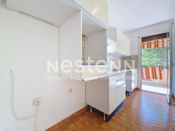 MANDELIEU : 2P SUD a vendre Double garage + cave