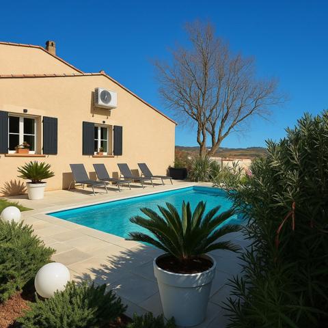 Maison familiale avec piscine dans un environnement résidentiel recherché