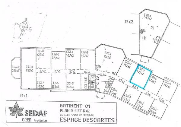 Location Bureau 42 77420 Champs Sur Marne 809508
