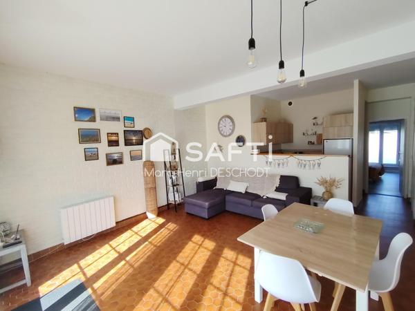 Appartement 3 pièces 55m²