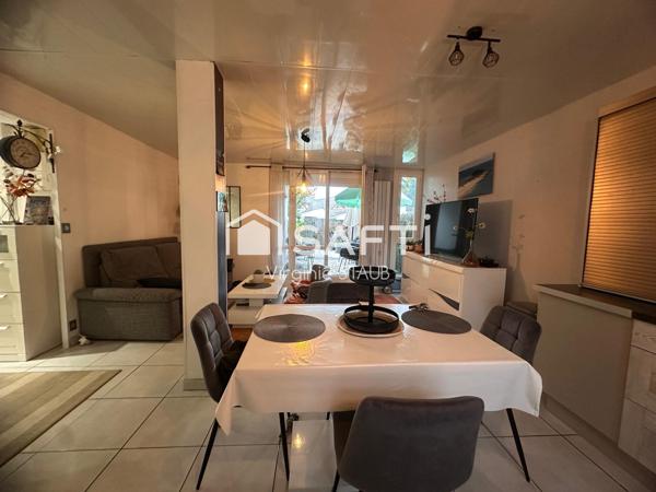 Compiègne , appartement 2 chambres avec jardinet