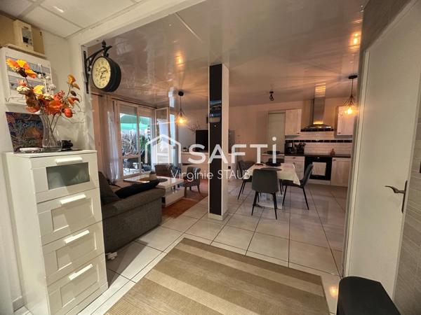 Compiègne , appartement 2 chambres avec jardinet