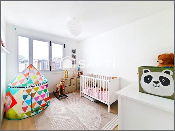 4P FAMILIAL DERNIER ETAGE BALCON CALME ET LUMINEUX