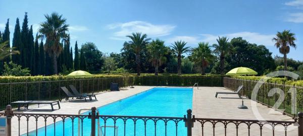 Appartement à vendre  3 pièces - 42,14 m 2   BORMES LES MIMOSAS  - 83