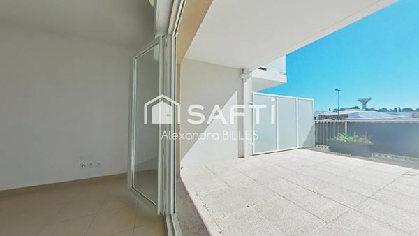 Appartement T3 avec terrasse et place de parking sécurisé