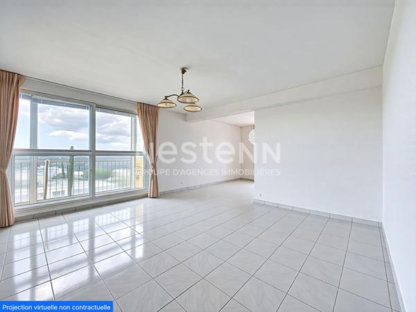 Brest: bel appartement lumineux de 87 m² avec balcon