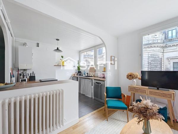 T3 de charme lumineux avec tout Vannes à pied