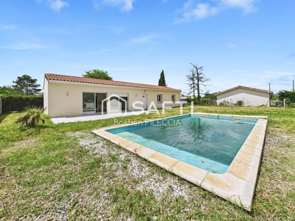 Cintegabelle – Maison 2019 avec piscine et DPE A