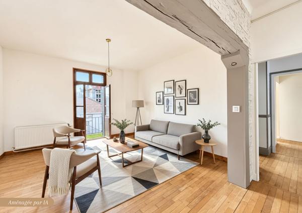 Appartement Dijon sud 5 pièces de 115 m2 en duplex.