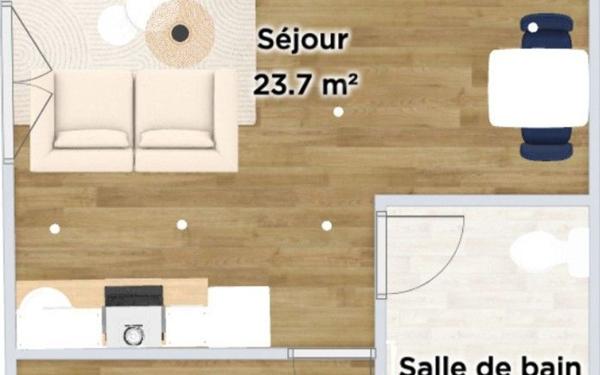Appartement à vendre    2 pièces • 43,40 m2 Lodève