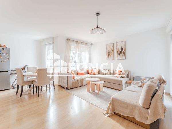 À vendre Appartement 4 pièces 83.18 m² - Nantes 44200