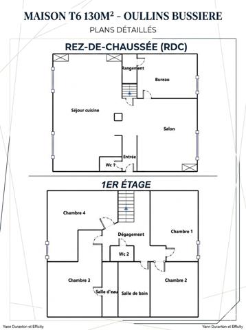 Maison 6 pièces - 130 m²
