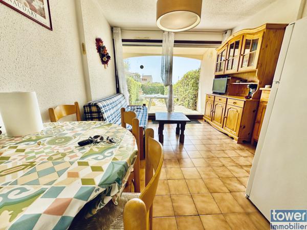 A vendre Leucate plage Maison 31 m2 avec jardin parking et VUE