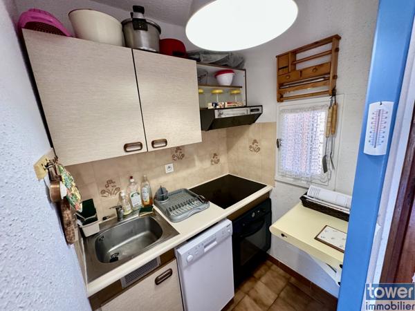 A vendre Leucate plage Maison 31 m2 avec jardin parking et VUE