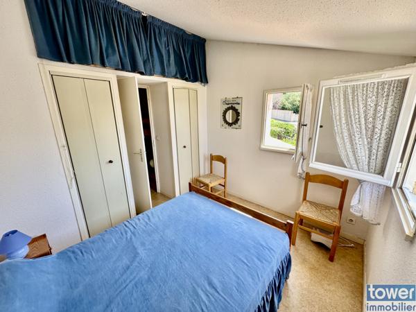 A vendre Leucate plage Maison 31 m2 avec jardin parking et VUE