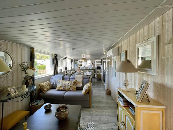 Terrain de loisir avec son Mobil Home dans un PRL