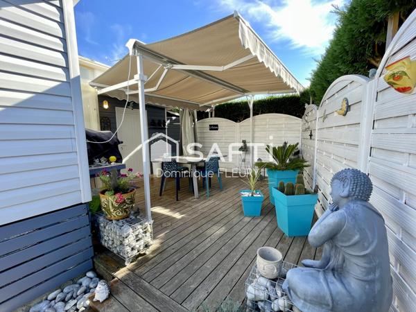 Terrain de loisir avec son Mobil Home dans un PRL