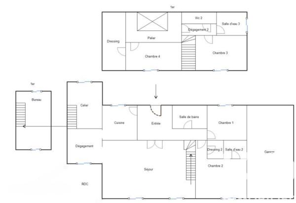 Maison à vendre 7 pièces 186 m² Poigny-la-Forêt