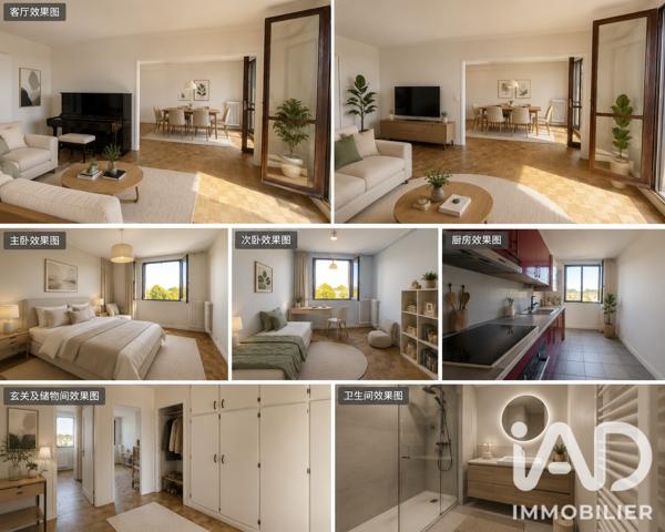 Appartement à vendre 4 pièces 88,49 m² Saint-Maur-des-Fossés