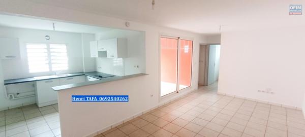 A vendre un appartement T2 de 50,36 m² habitables avec terrasse