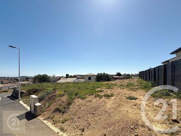 Terrain à vendre  1147 m2 CAZOULS LES BEZIERS - 34
