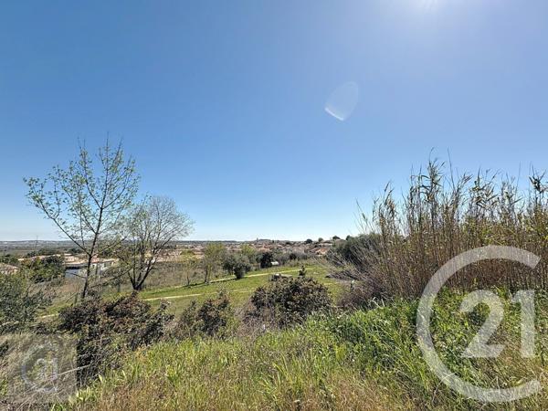 Terrain à vendre  1147 m2 CAZOULS LES BEZIERS - 34