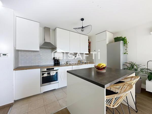 Appartement 3 pièces, deux chambres, TERRASSE