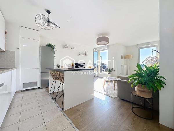 Appartement 3 pièces, deux chambres, TERRASSE