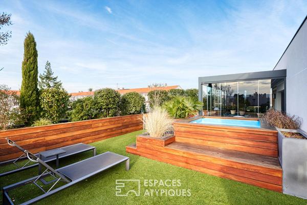 Toit terrasse avec piscine au coeur du 5e arrondissement