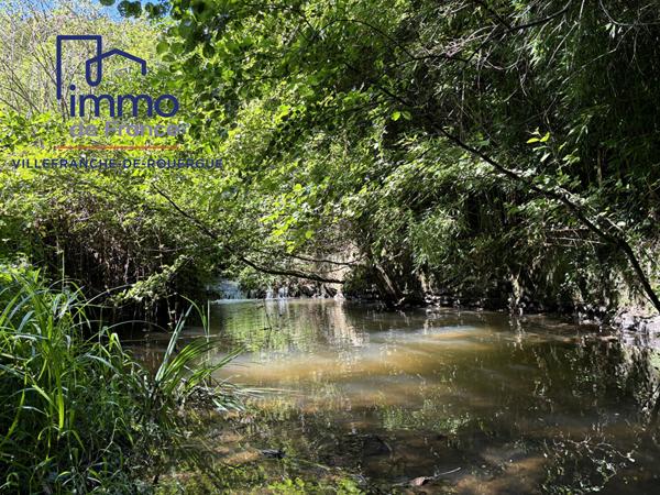 Propriété de 2 maisons dans le magnifique cadre de la vallée de l'Aveyron