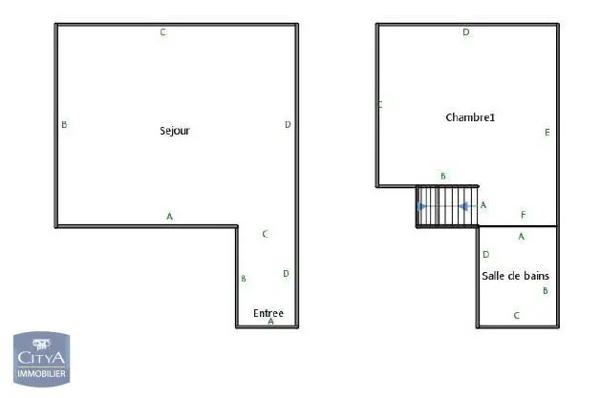 Appartement à louer 2 pièces 34.67m² Saint-Quentin (02100)