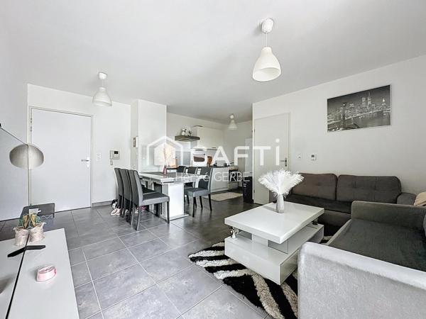 Saint-Herblain – T2 récent avec parking et balcon