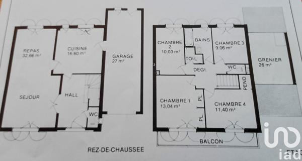 Maison à vendre 6 pièces 118 m² Maurepas