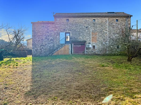 Ucel (07200) Belle Maison Familiale en Pierre sur 1 500 m² de terrain constructible à Ucel
