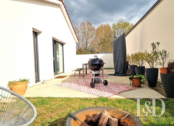 Lumineuse contemporaine - T4 plain-pied non mitoyen - jardin & stationnement