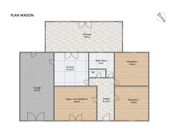 Maison 5 pièces - 83 m²