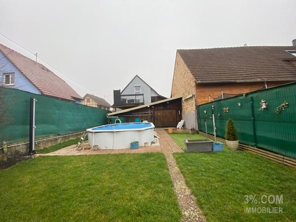 3%COM Maison alsacienne avec extension ( 300m²) jardin Schwindratzheim (67270)