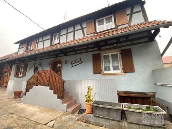 3%COM Maison alsacienne avec extension ( 300m²) jardin Schwindratzheim (67270)