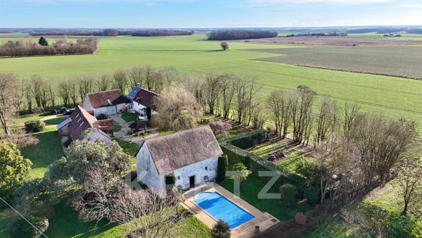 Domaine champêtre avec deux habitations