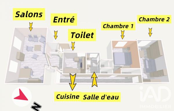 Appartement à vendre 4 pièces 78,06 m² Suresnes