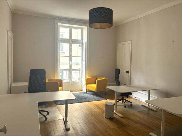 Bureaux à louer au centre-ville de Nantes avec fibre optique