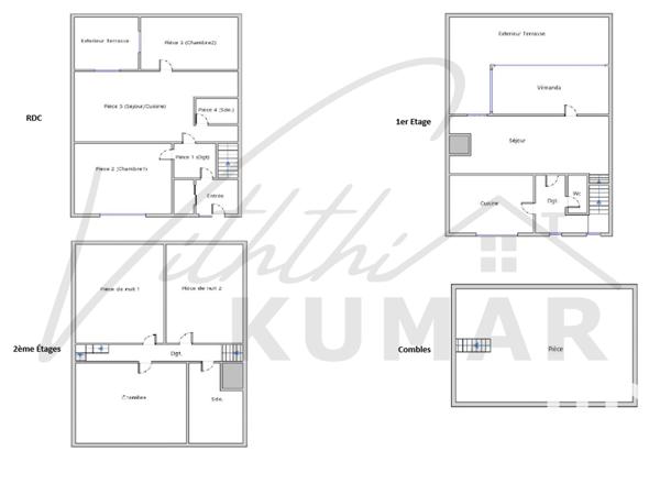 Maison à vendre 5 pièces 142 m² Aulnay-sous-Bois