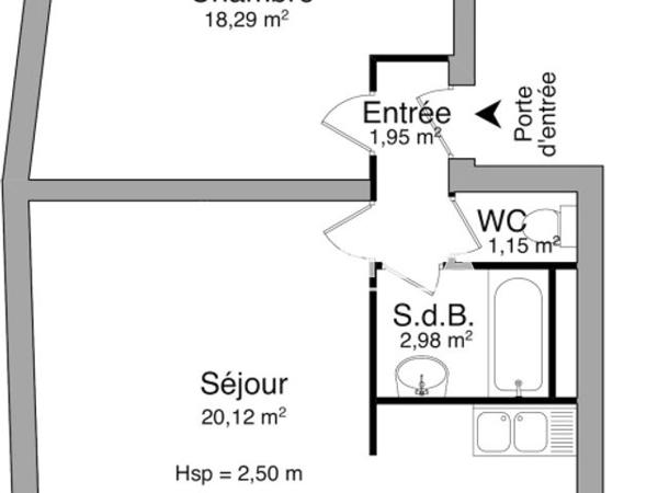 Location Appartement 2 pièces 50.89 m² - 4 GRANDE RUE Vetheuil 95510