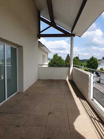 Confortable T2 avec grande terrasse